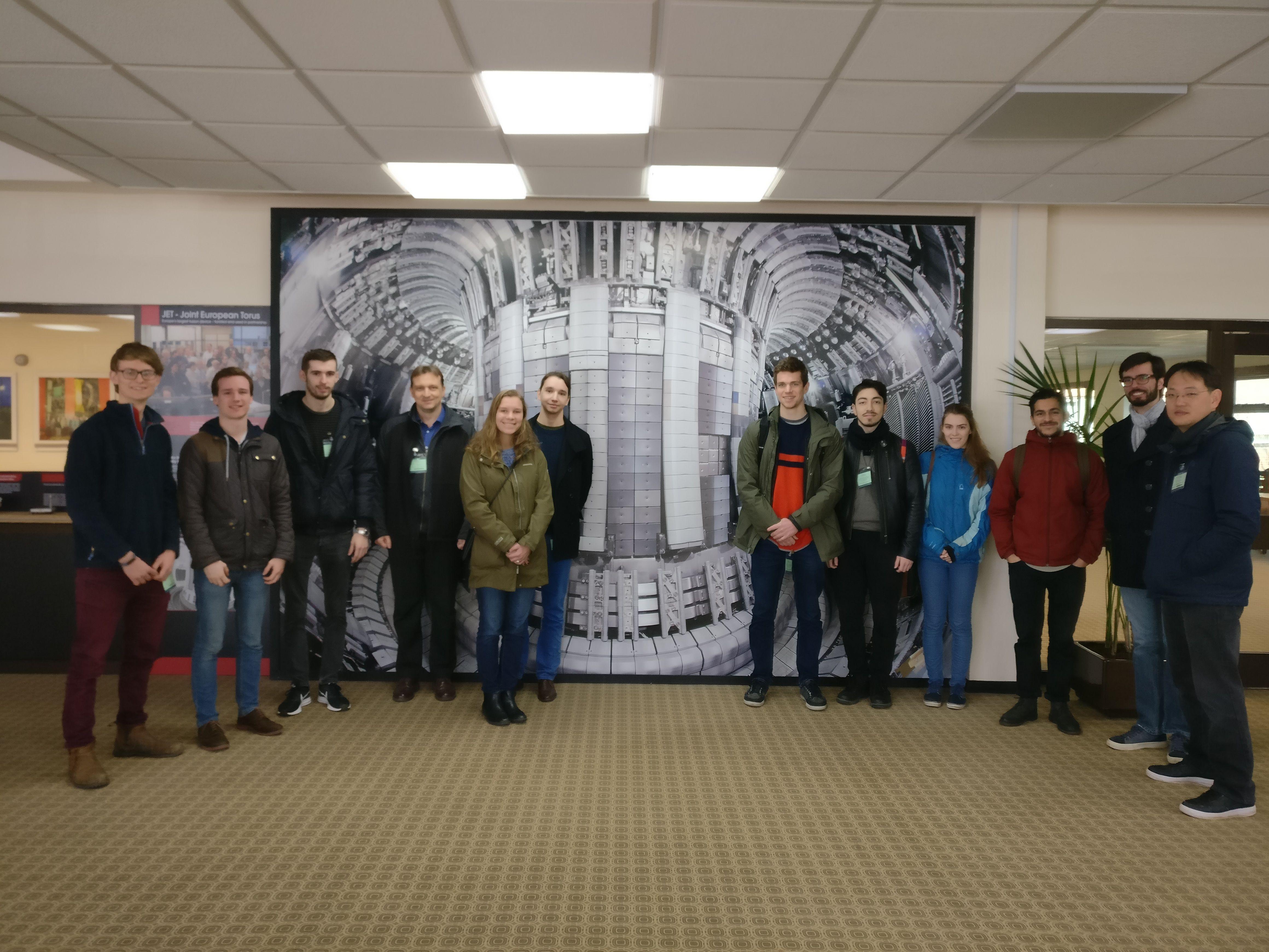 Visit to Culham Centre for Fusion Energy